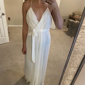 White Bridal Jumpsuit